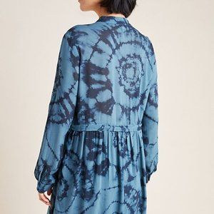 New CLOTH & STONE TARA TIE DYED SHIRT DRESS